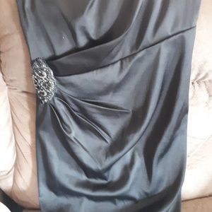 Black short dress